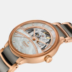 Centrix Women Automatic Mother Of Pearl Dial Analog Ceramic Watch R30029952