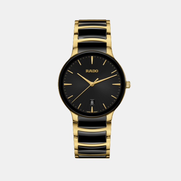 Rado Round Black Chronograph watch