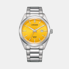 Citizen Octagon Yellow Analog watch