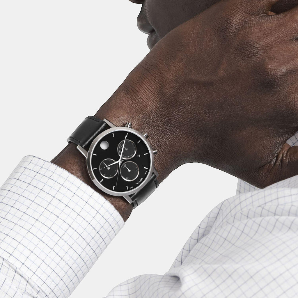 Movado Stainless Steel Round watch