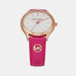 Women's Slim Runway Rose Gold Analog Stainless Steel Watch MK7469