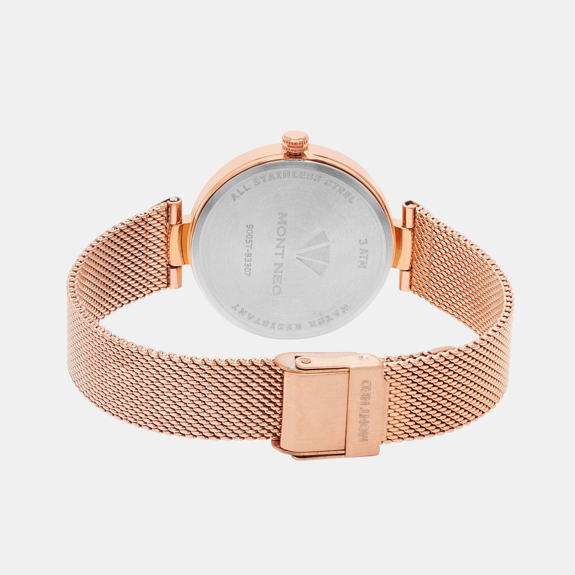 Mont Neo Stainless Steel Round watch