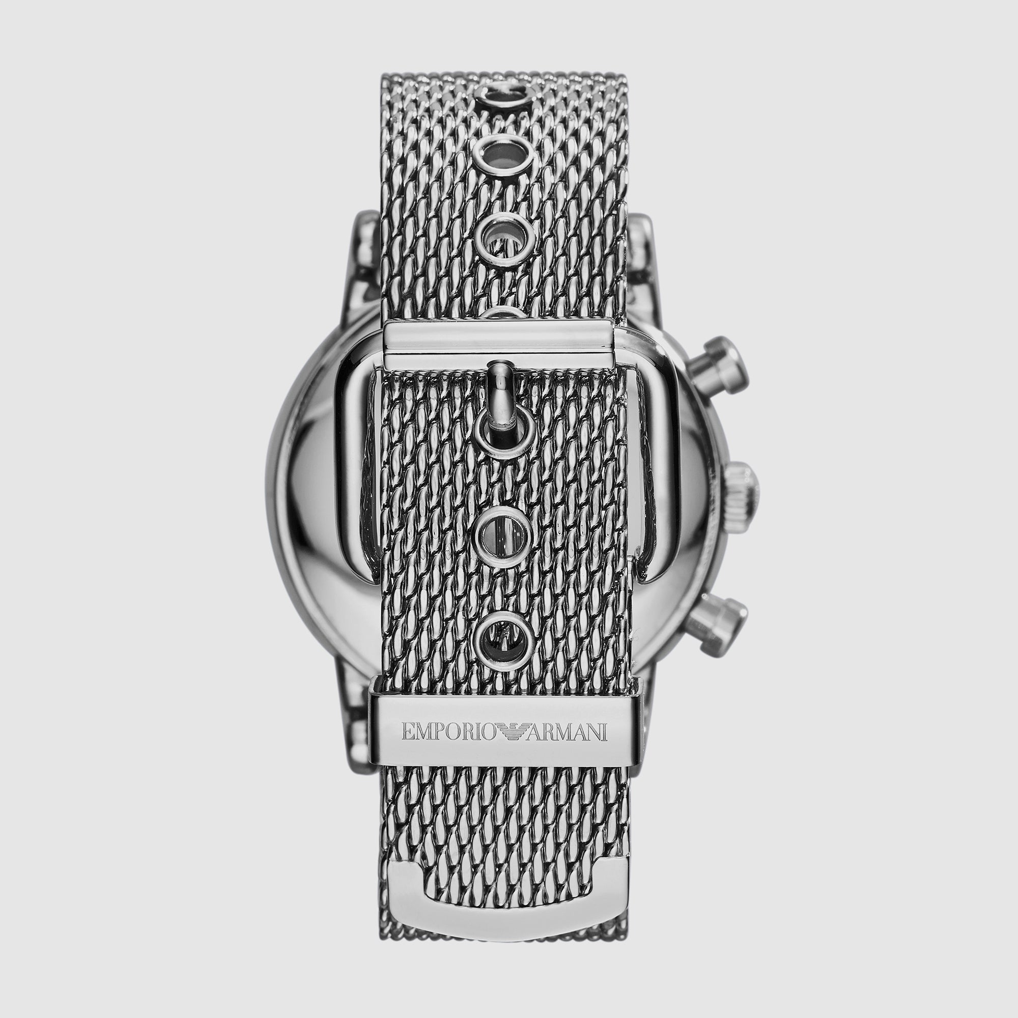 Emporio Armani Men Round Black watch