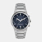 Men Blue Chronograph Stainless Steel Watch SFME01123