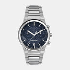 Ferragamo Round Blue Chronograph watch