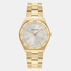 Ferragamo Round Silver Analog watch