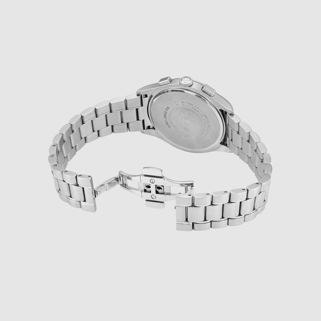 Emporio Armani Men Round Black watch