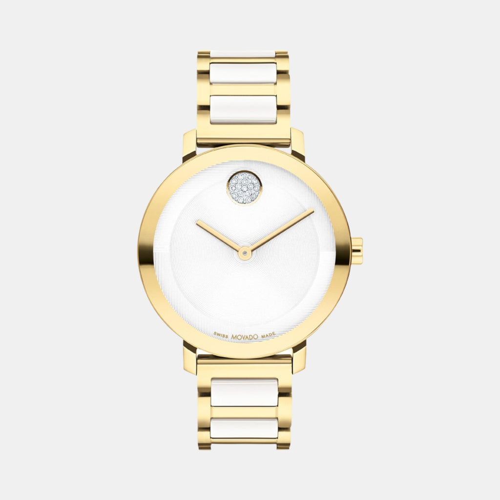 Movado Round Silver Analog watch