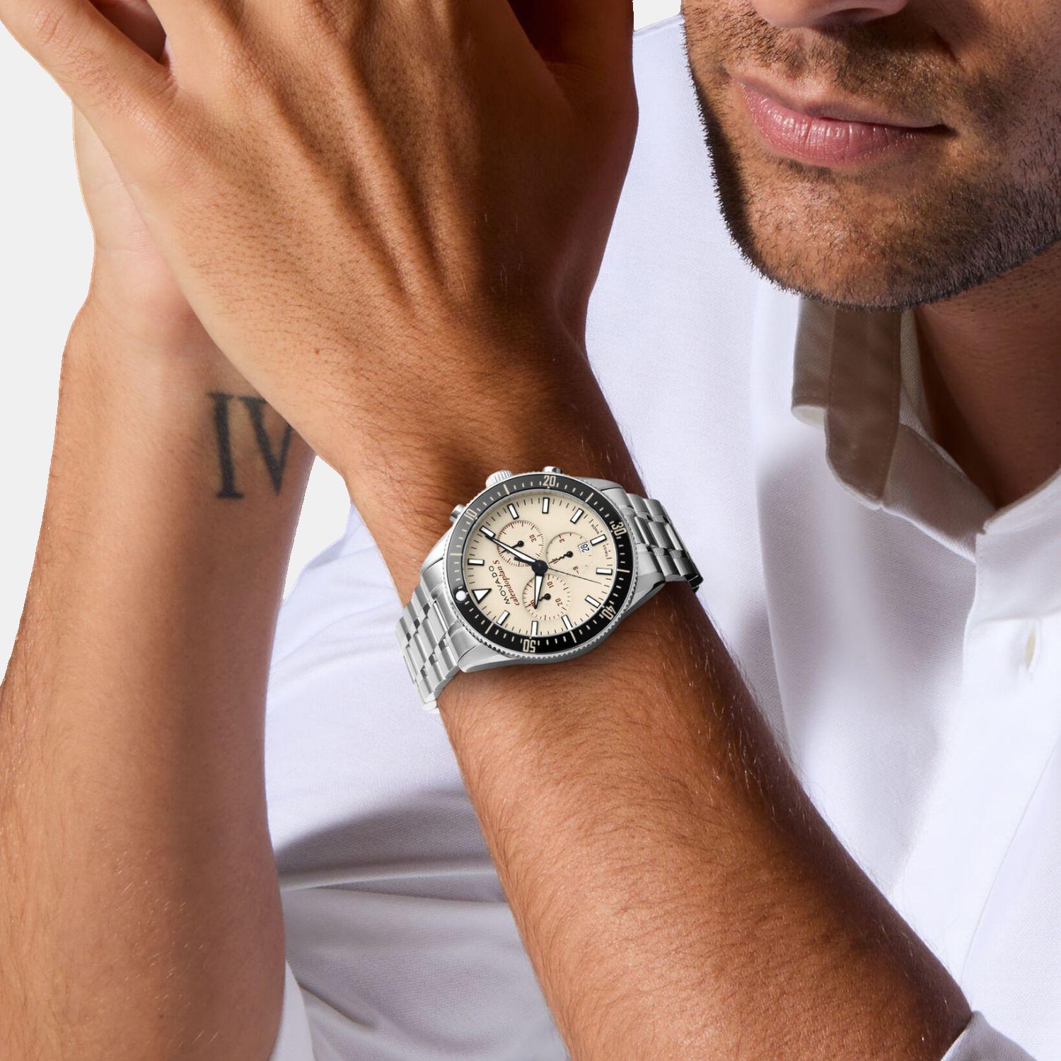 Movado Stainless Steel Round watch