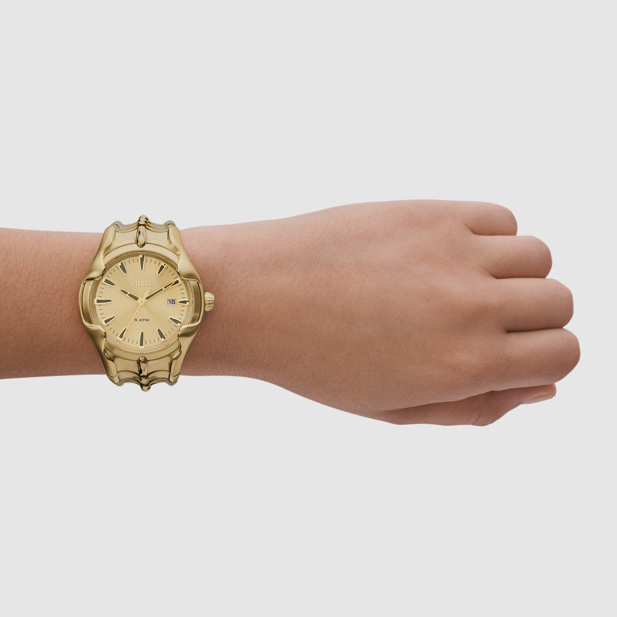 Diesel Stainless Steel Round watch