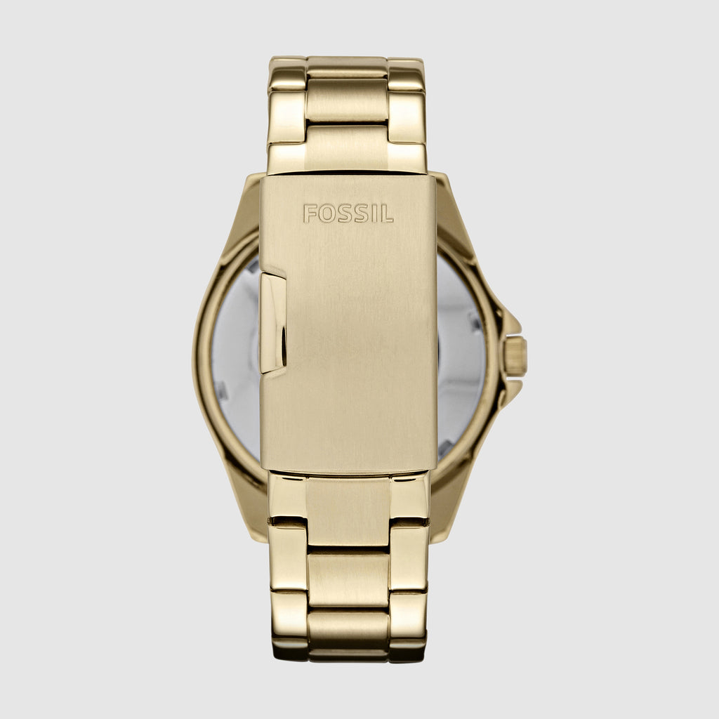 Fossil Women Round Champagne watch