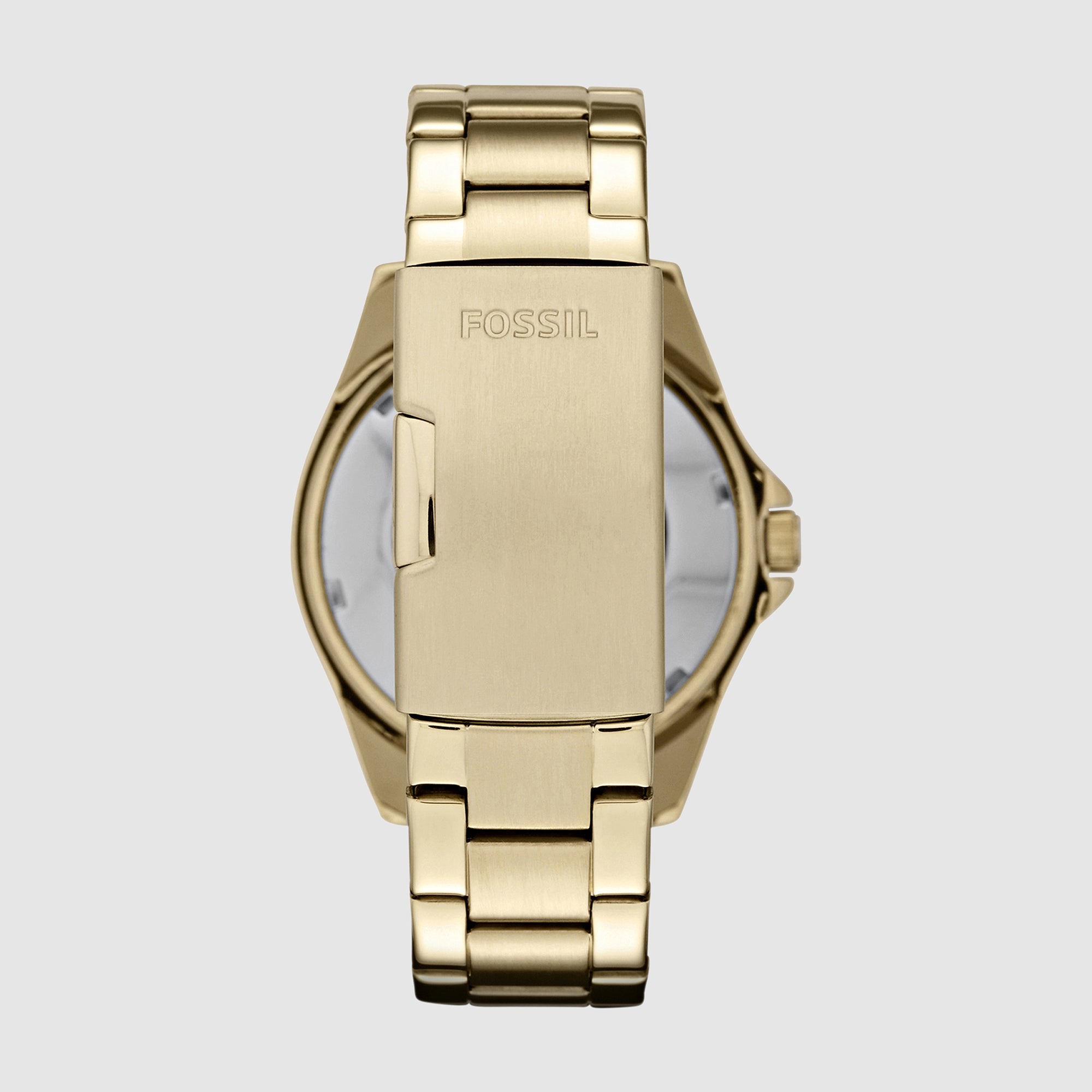 Fossil Women Round Champagne watch
