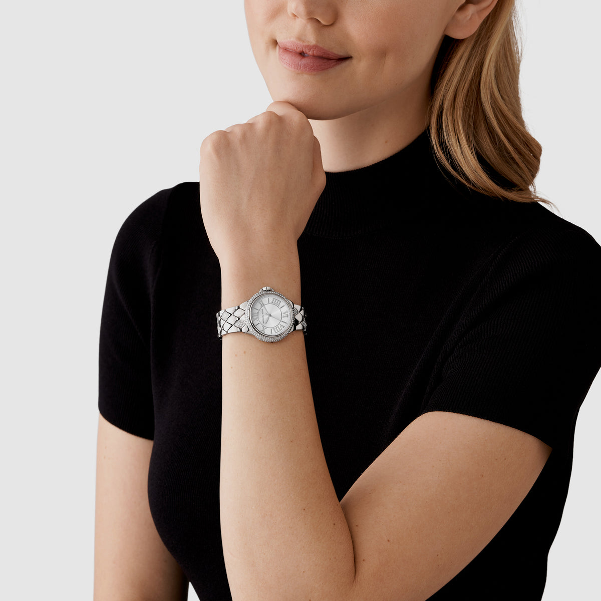 Michael Kors Stainless Steel Round watch