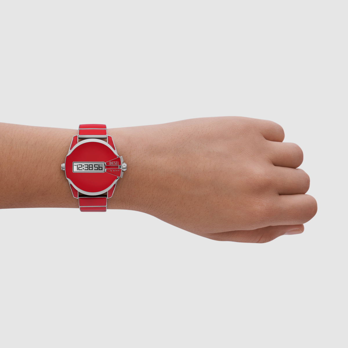 Diesel Stainless Steel Round watch