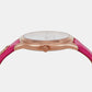 Female Slim Runway Rose Gold Analog Stainless Steel Watch MK7469