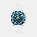 Boss Round Blue Chronograph watch