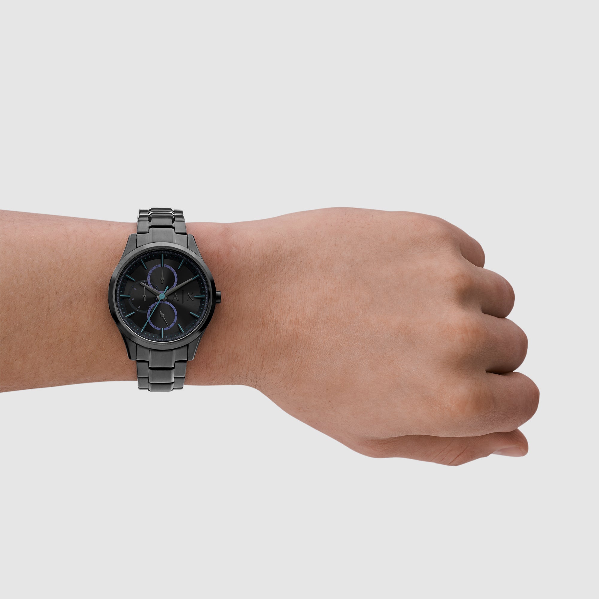 Armani Exchange Stainless Steel Round watch