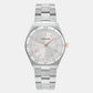 Men Silver Analog Stainless Steel Watch SFKV00123