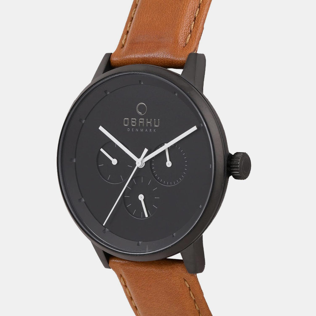 Obaku 43 mm Round Quartz watch