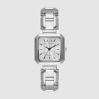 Armani Exchange Octagon Silver Analog watch