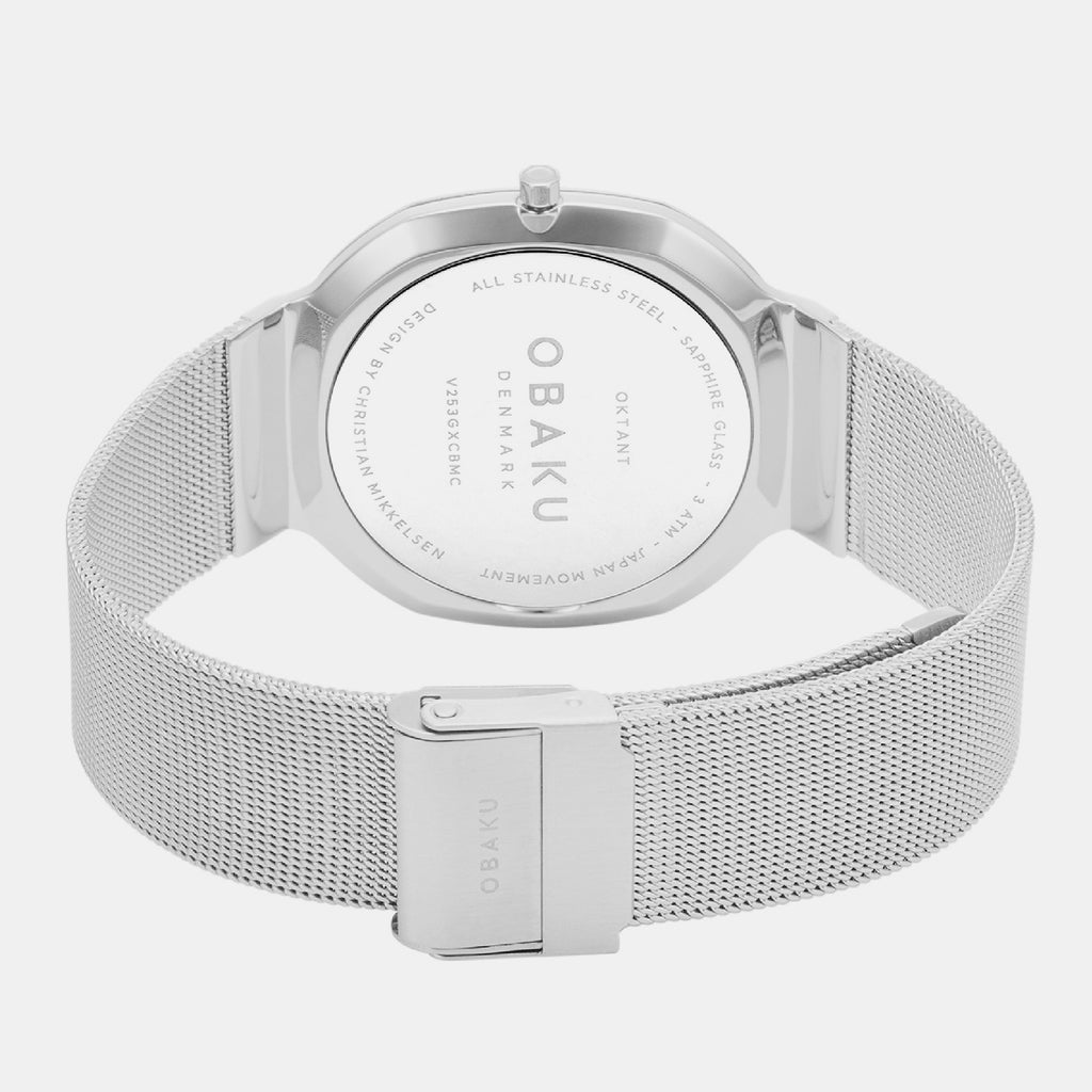 Obaku Stainless Steel Black watch