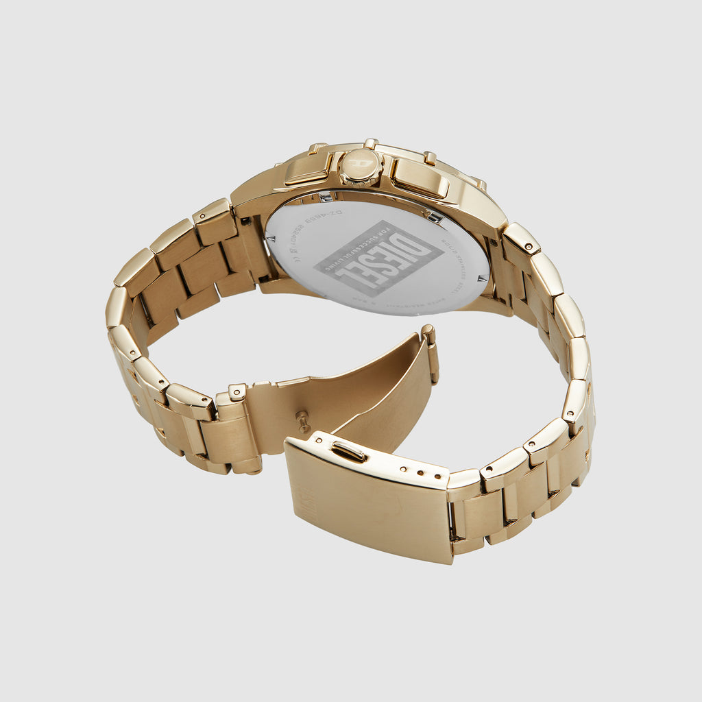 Diesel Men Round Gold watch