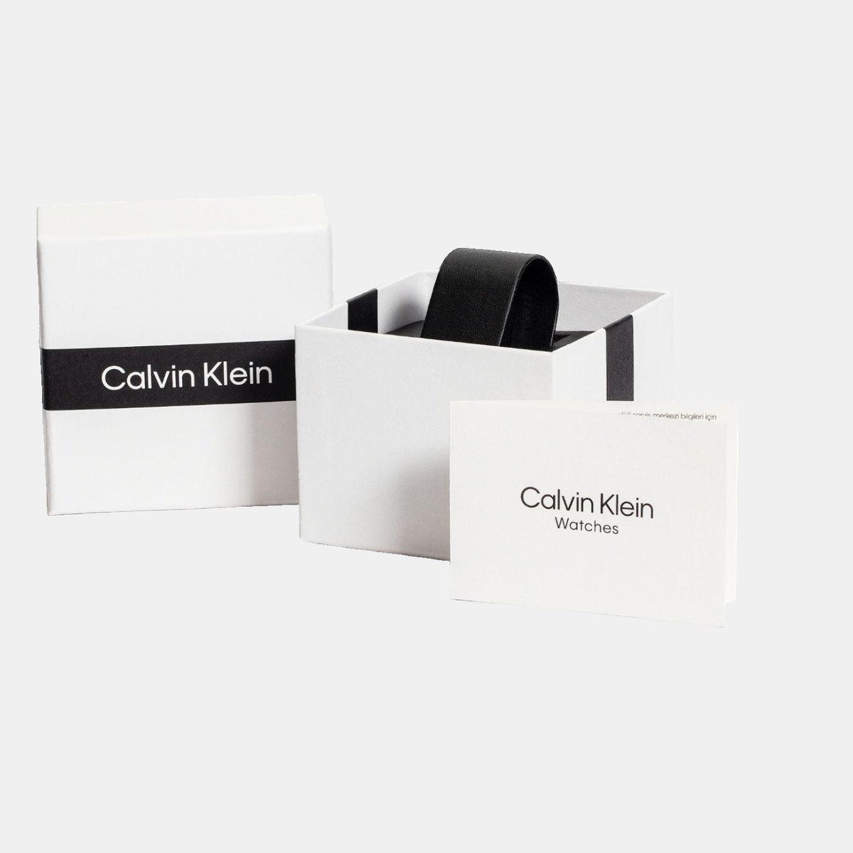 Calvin Klein Stainless Steel Silver White watch