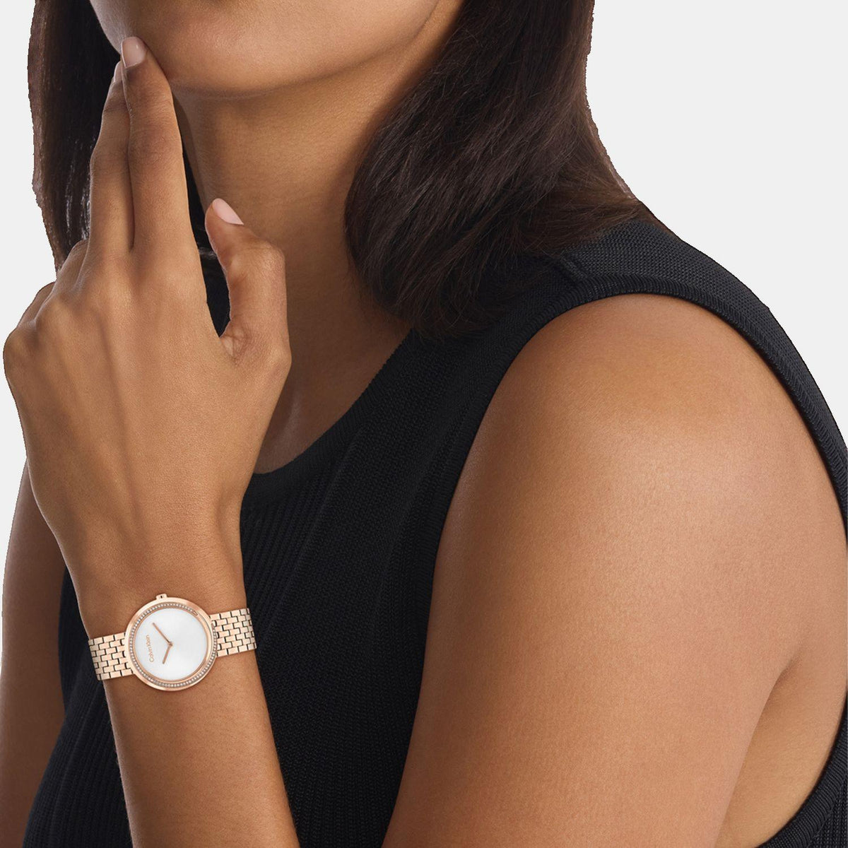 Calvin Klein Stainless Steel Round watch
