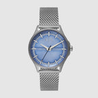 Armani Exchange Round Blue Analog watch