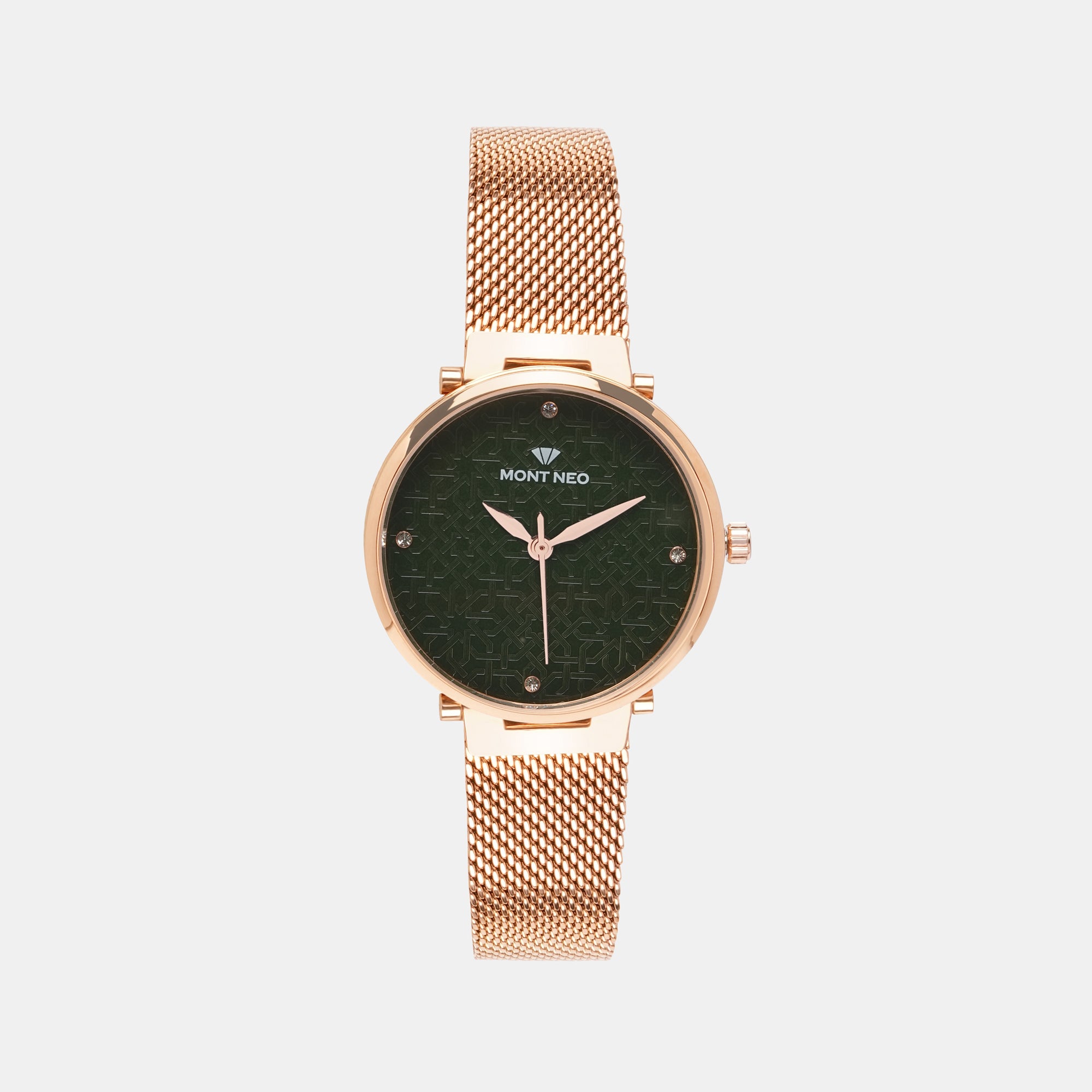 Mont Neo Round Green Analog watch