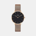 Daniel Wellington Round Black Analog watch