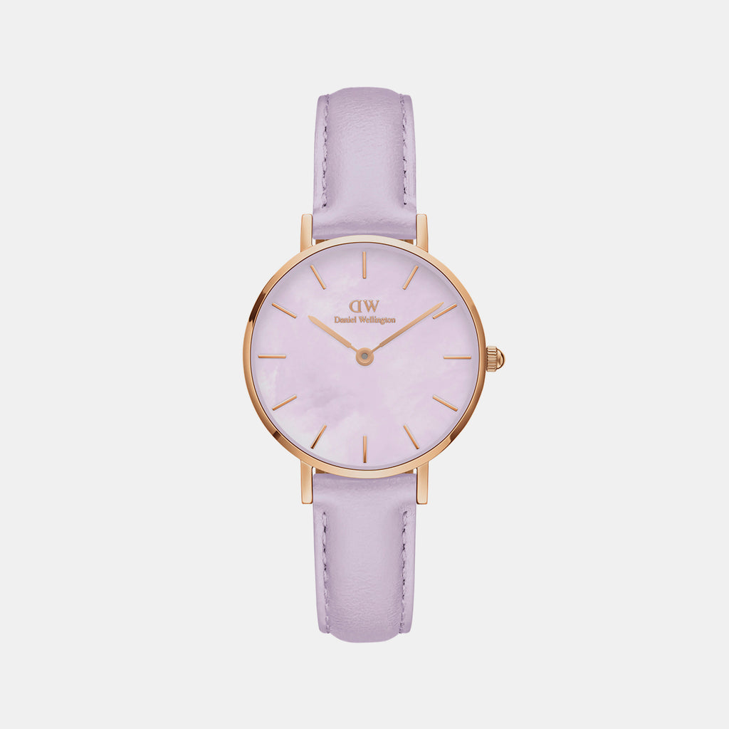 Daniel Wellington Round Purple Analog watch
