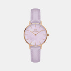 Daniel Wellington Round Purple Analog watch