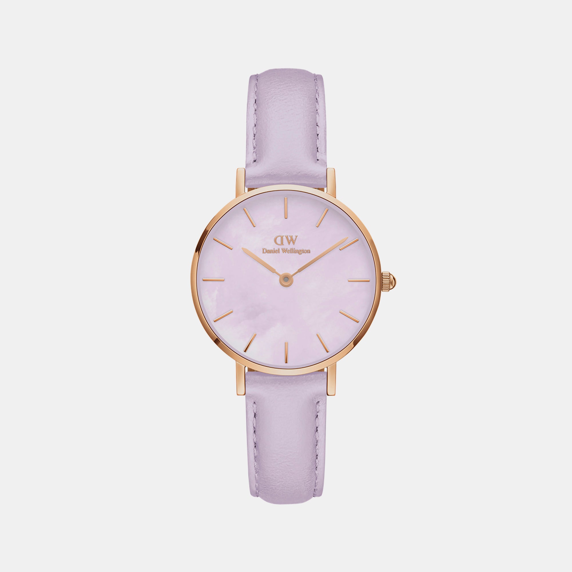 Daniel Wellington Round Purple Analog watch