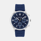 Calvin Klein Round Blue Chronograph watch