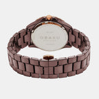 Obaku Stainless Steel Round watch
