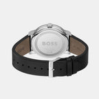 Boss Men Round Black watch