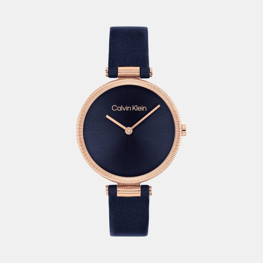 Calvin Klein Round Blue Analog watch