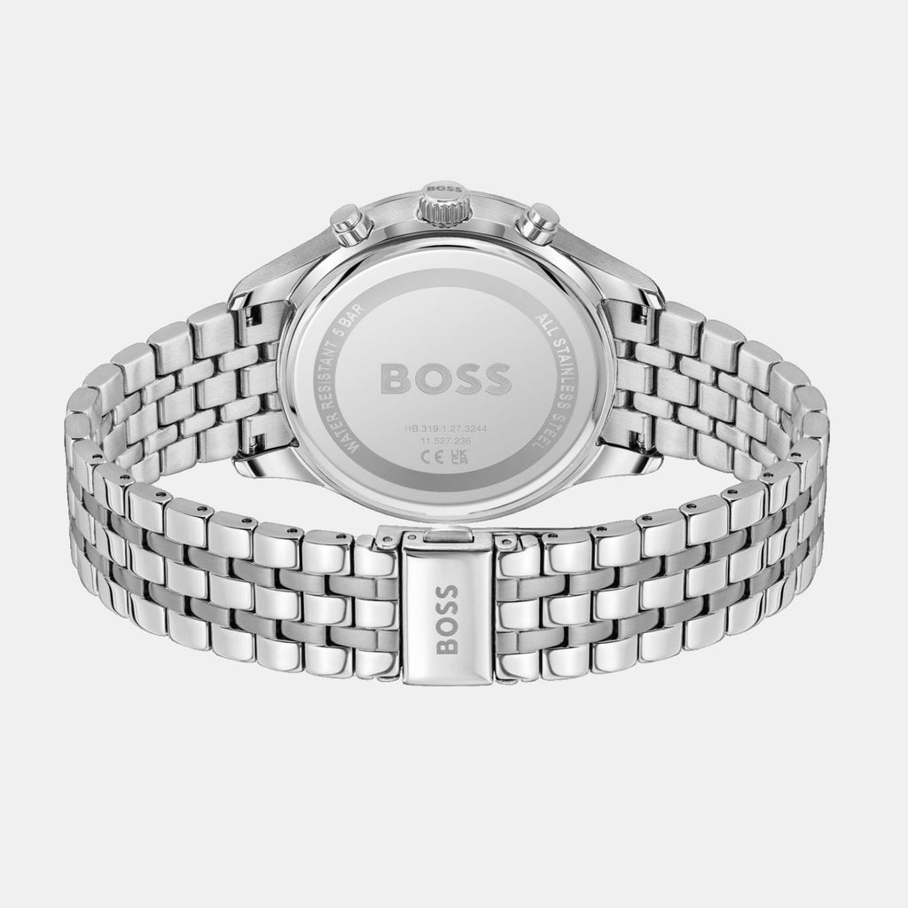 Boss Men Round Black watch