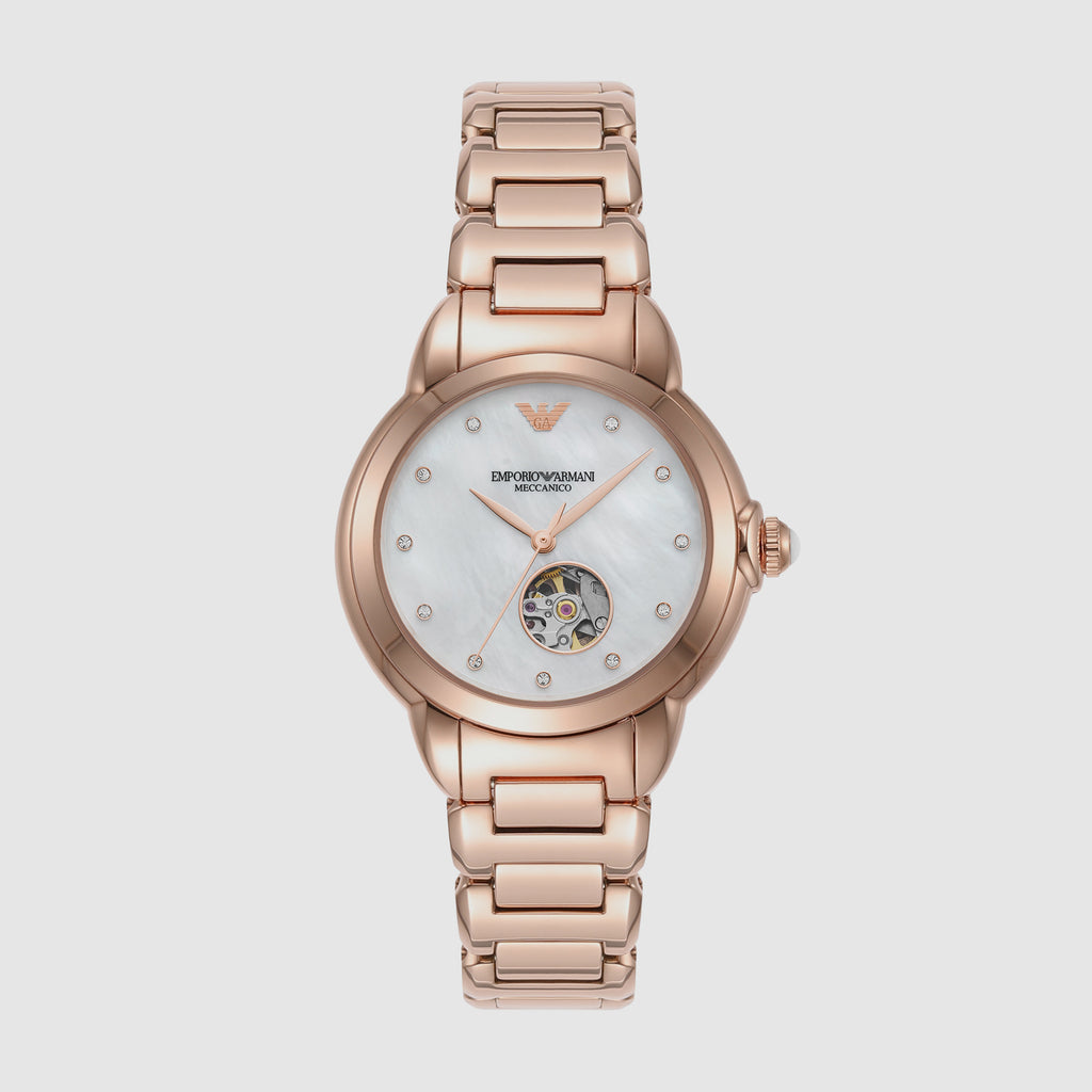 Emporio Armani Round White Analog watch