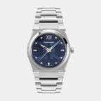 Ferragamo Round Blue Analog watch