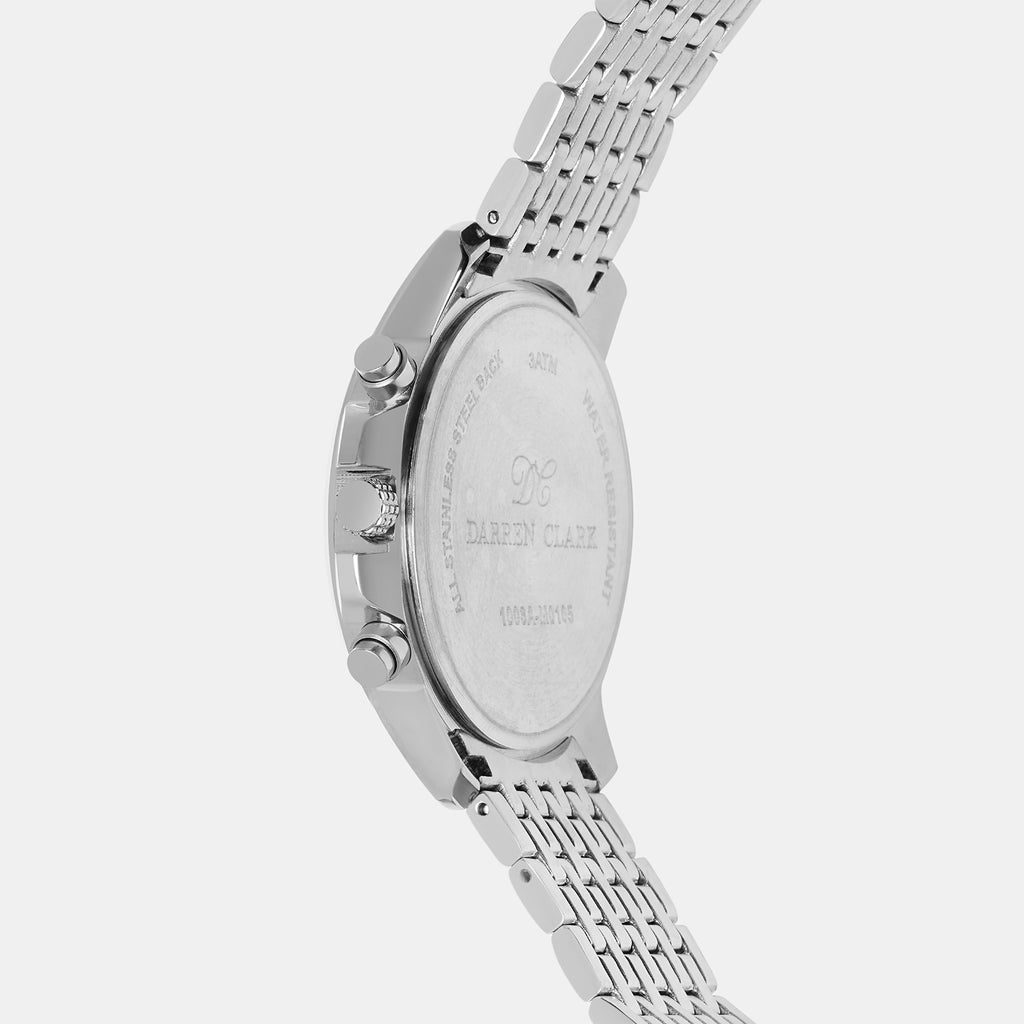 Darren Clark Men Round Blue watch