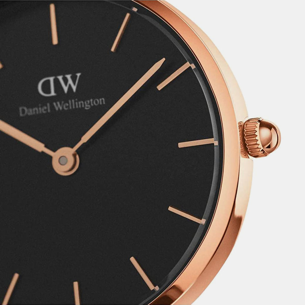 Daniel Wellington Women Round Black watch