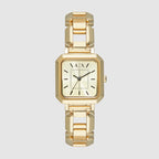Armani Exchange Octagon Gold Analog watch