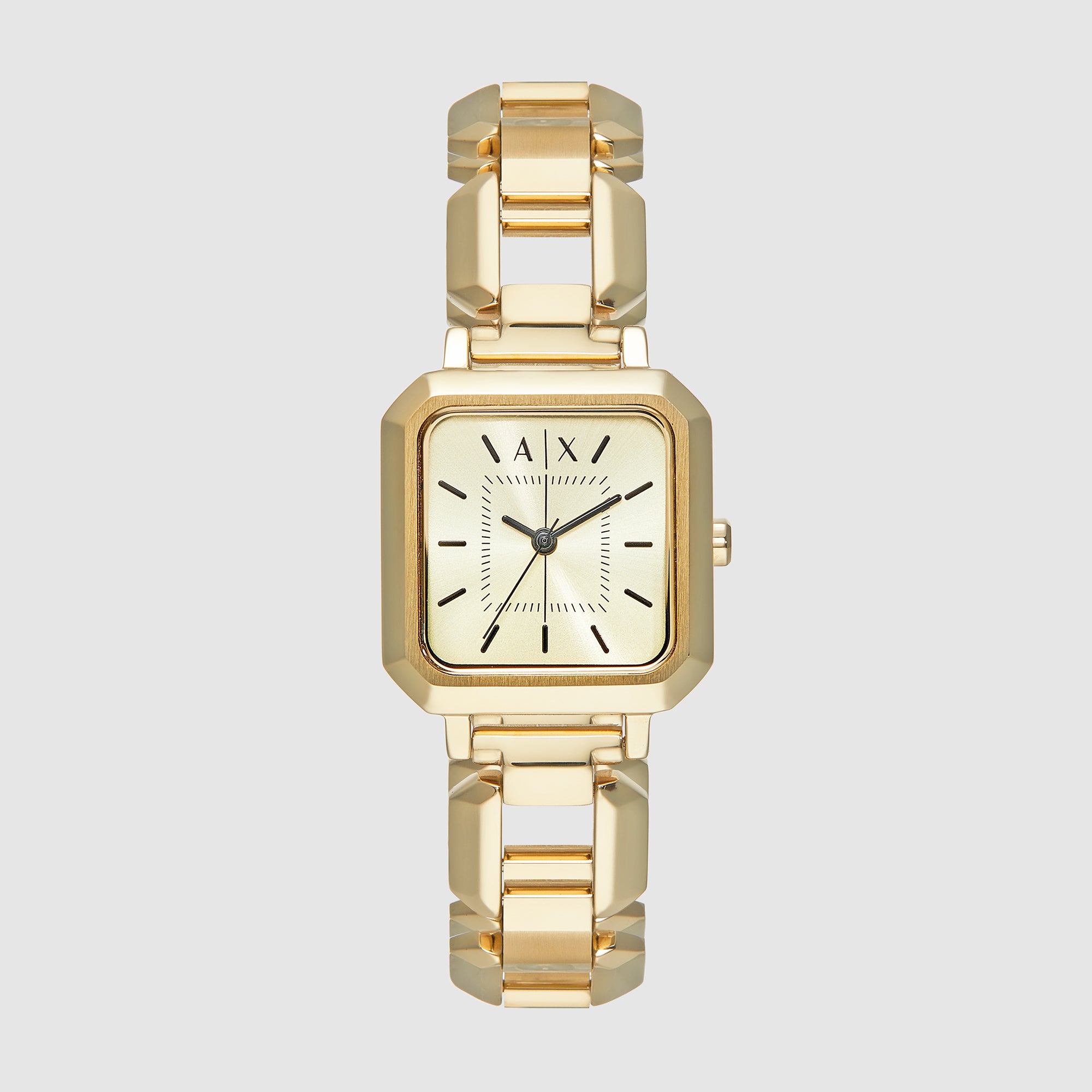 Armani Exchange Octagon Gold Analog watch