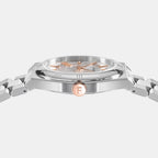 Ferragamo Men Round Silver watch