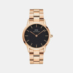 Daniel Wellington Round Black Analog watch