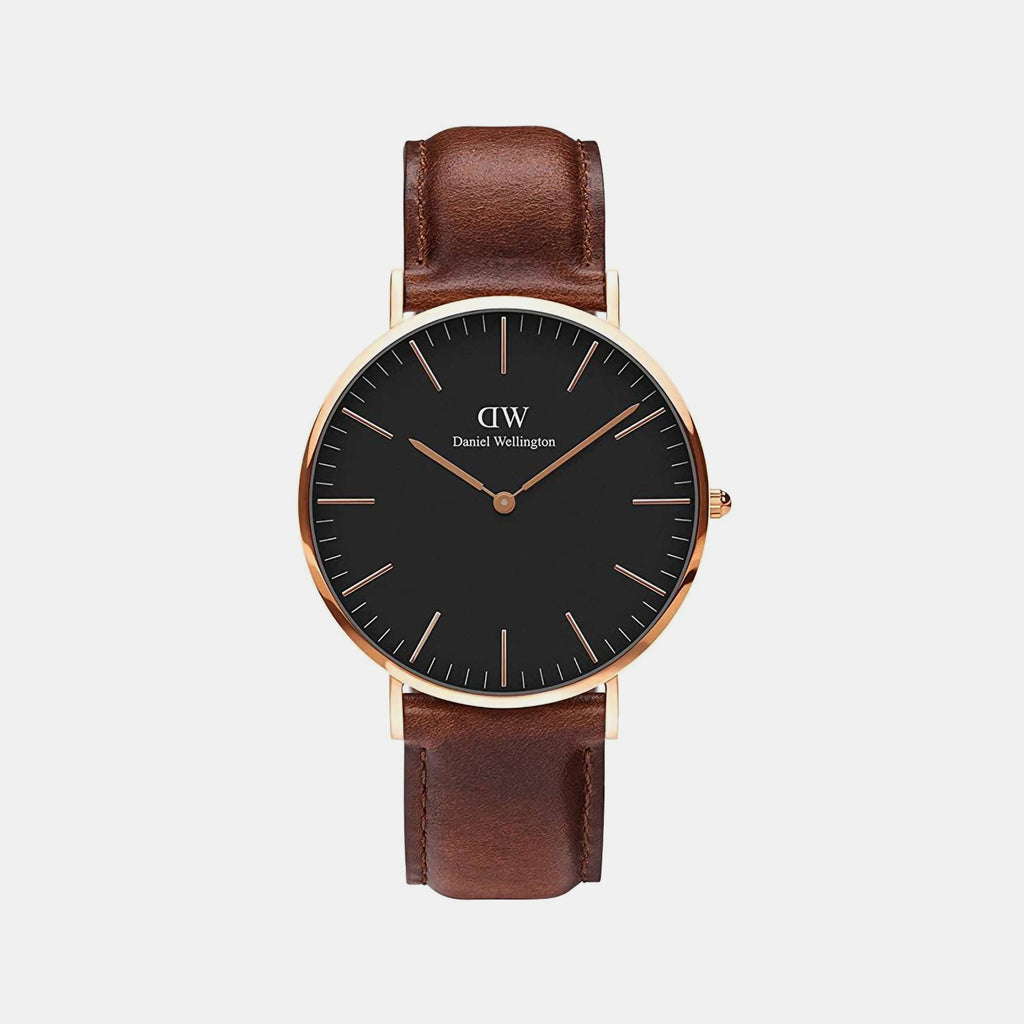Daniel Wellington Round Black Analog watch