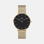 Daniel Wellington Round Black Analog watch