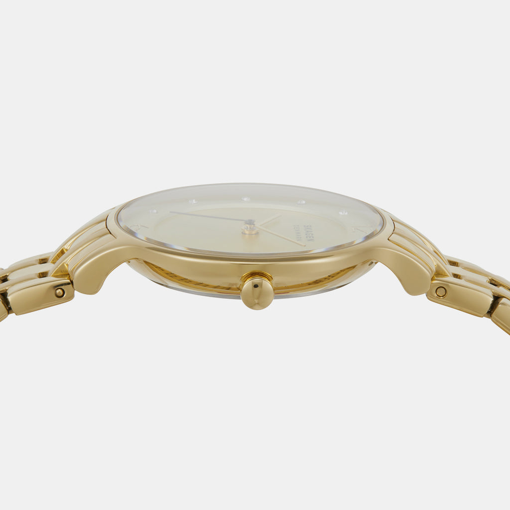 Skagen Women Round Gold watch